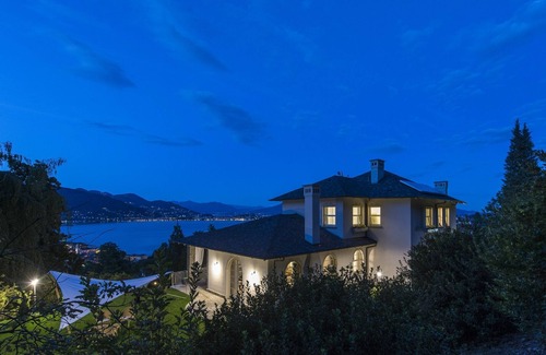Baveno Villa | Stunning private villa with sauna, private pool, hot tub, A/C, WIFI, TV, patio and panoramic view