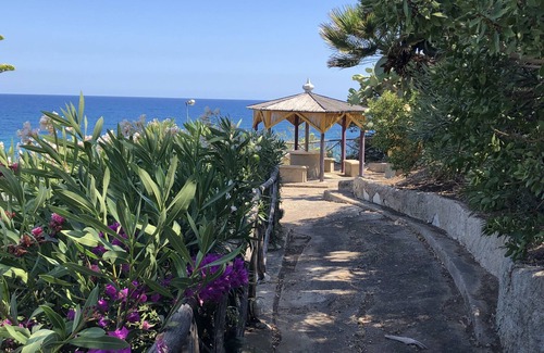 Termini Imerese Villa | Stunning sea views and truly top range garden. Private path to gorgeous beach
