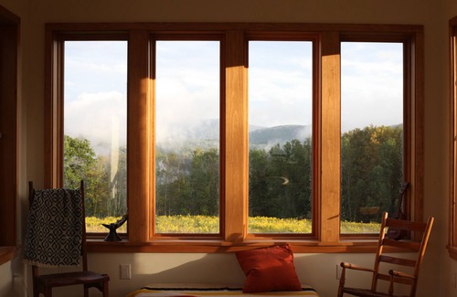 Margaretville House | Stunning views of the Catskills. Open meadows. Serene living space.