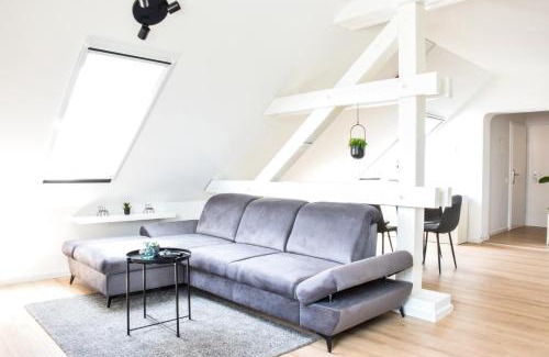 Percha Apartment | stycoz - Modernes Loft - 60 m2 - Küche - Parken