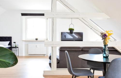 Percha Apartment | stycoz - Modernes Loft - 60 m2 - Küche - Parken