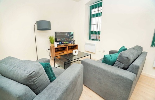 Newark Apartment | Stylish 1 Bed Apartment in Central Newark