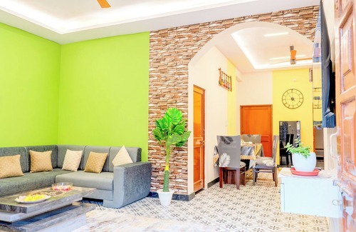 Sanganer Villa | Stylish 2‑Bedroom Holiday Home Across Jaipur’s – Free Wi‑Fi, Kitchen & Parking