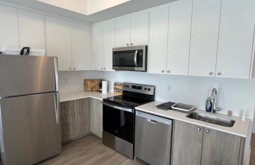 Kitchener Apartment | Stylish 2-Story Condo with Balcony