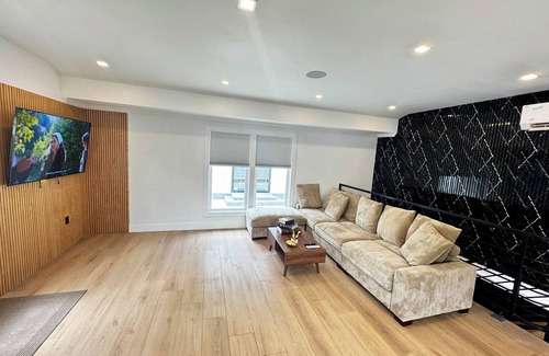 Trumansburg House | Stylish Getaway by Cayuga Lake, Pool, Jacuzzi, Sauna, Game Room & More