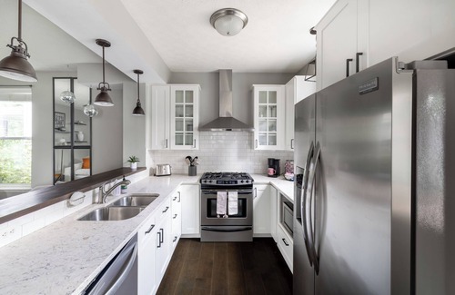 Fall Creek Place House | Stylish Indy Home with Hot Tub - Minutes from Downtown!