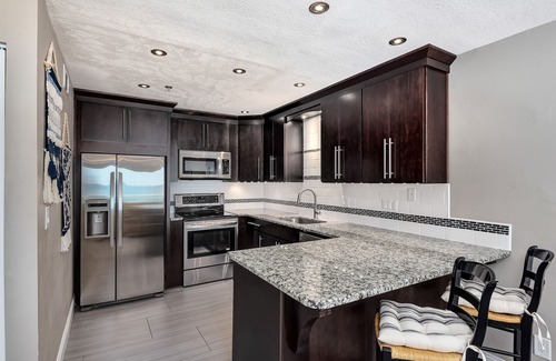 Seagrove Beach Condo | Stylish oceanfront condo w/pool access, private W/D, ocean views, & central AC
