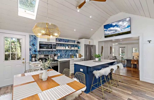 Yarmouth Port House | Stylish Updated Home, walk to Dennis Pond, Hot Tub!