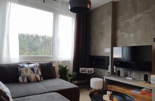 Janske Lazne Apartment | Stylový apartmán přímo u lanovky, vlastní garážové stání