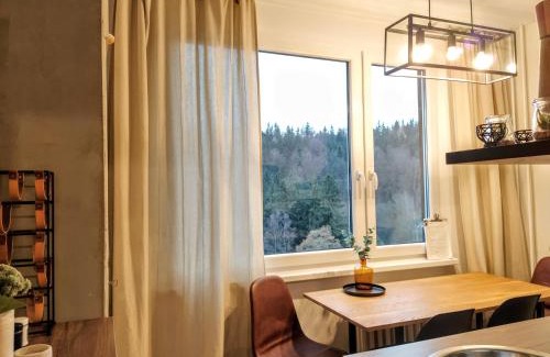 Janske Lazne Apartment | Stylový apartmán přímo u lanovky, vlastní garážové stání