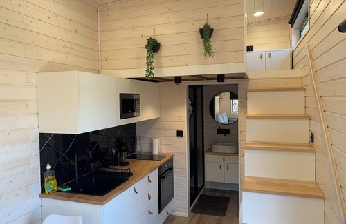 Amares Ski Chalet | Sublime Tiny House Luxe Avec Piscine Privée Près de Braga