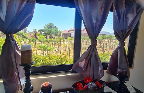 Valle de Guadalupe Cabin | Suite 2 En Finca de Piedra Valle-corazón del Valle