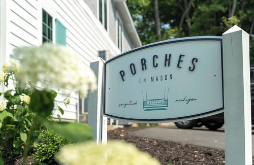 Saugatuck Apartment | Suite #2, The Poppy @ Porches On Mason - Prime downtown location.