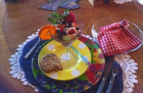 San Angelo Bed & Breakfast | Suite, Courtyard view at Music Garden Mansion