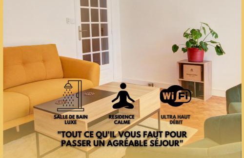 Cimetiere de l'Est Apartment | Suite T5 Rennes Gare - Parking privé gratuit