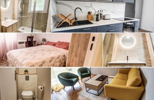 Cimetiere de l'Est Apartment | Suite T5 Rennes Gare - Parking privé gratuit