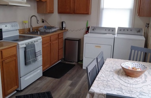 Downtown House | Sunlight 2BR townhouse w/private parking in Downtown Frederick