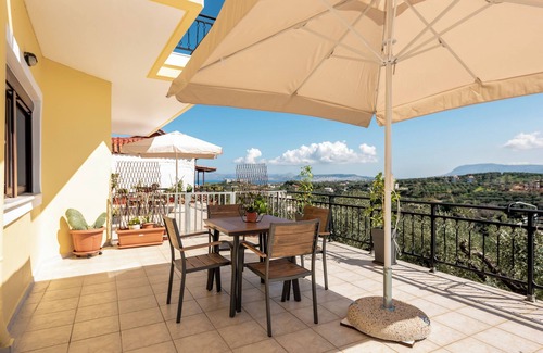 Stalos Apartment | Sunlit sea view two apartments with stunning ocean view in Stalos, Chania