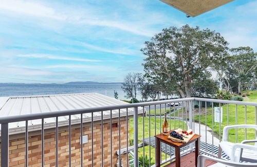 Nelson Bay Apartment | Sunnie Belle, 2,3 Victoria Parade - Unit with water views and air conditioning