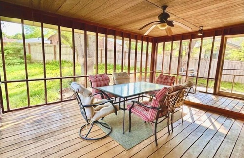 Lincoln House | Sunny Brick Home with big Sunroom 4BR, 3BA