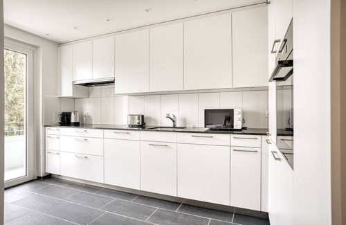 Meilen District Apartment | Sunny Erlenbach 3.5 Room w/Storage, 3 min to Market, by Blueground