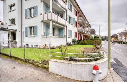 Meilen District Apartment | Sunny Erlenbach 3.5 Room w/Storage, 3 min to Market, by Blueground