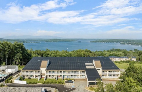 Weirs Beach Condo | Sunrise and Lake Winni views on your private balcony!