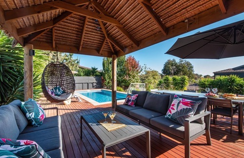 Rosebud House | Sunrise Oasis | Luxe Pool, Spa & Cinema