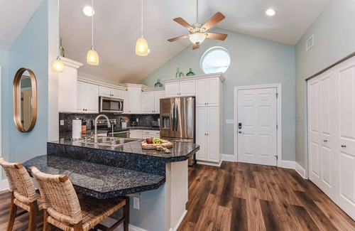 Port St. Joe House | SunScape & SeaScape: Beachfront, 2 Kitchens, Elevator, Pool/Spa, Pet-Friendly