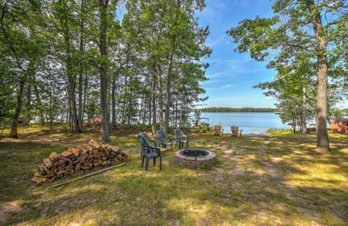 Webster Cabin | Sunset Bay: Birch Island Lake w/dock, sandy beach