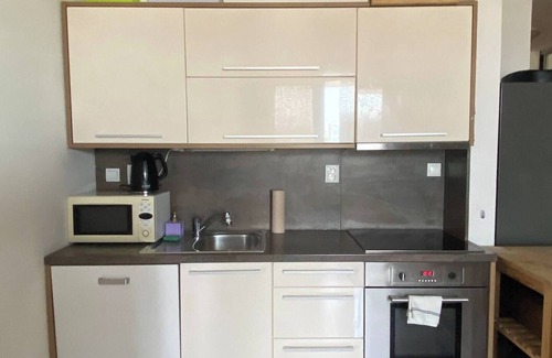 Nove Mesto Apartment | Sunset view, near the airport & private parking