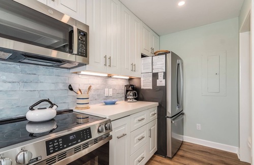 Bald Head Island Condo | Sunset view over the marsh in this 2 bedroom condo. Enjoy nature and views