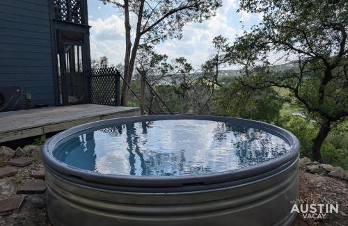 Lower Basin Lake Travis House | Sunset Waterfront 4BR 2BA w Pool and River Near Lake Travis by Austin Vacay