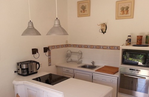Lacoste Apartment | Super apartment Figuier in a wonderful parc une view of the Luberon