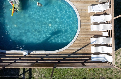 Port Bolivar House | Super Rare Heated Pool+ Beachfront!