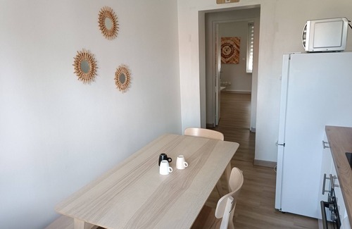 Mulhouse Apartment | Super T3 fully equipped quiet free parking nearby