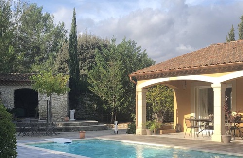 Saint-Laurent-des-Arbres Villa | Superb quiet villa with swimming pool & bowling alley.