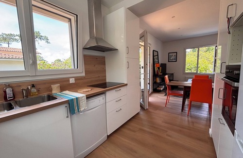 Pyla-sur-Mer Villa | SUPERB NEW 2-BEDROOM HOUSE WITH GARDEN PETANQUE-50 METRES FROM THE BEACH