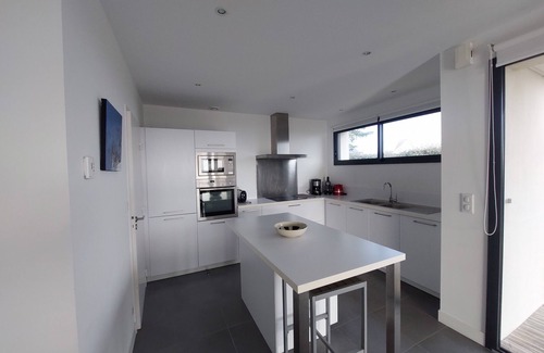 Ile-Tudy Villa | Superb new architect villa, facing Teven beach