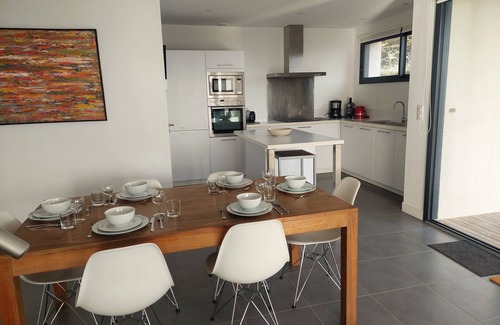 Ile-Tudy Villa | Superb new architect villa, facing Teven beach