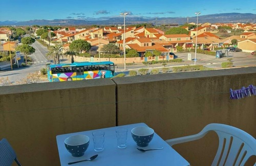 Le Barcares Apartment | Superb studio direct access to the beach 2LAMP36