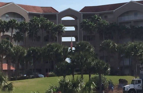 Palm Coast Condo | Surf Club I - 1107 Beautiful Ground Floor/Ocean View/Huge Patio/Wi-Fi