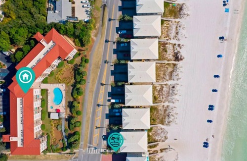 Frangista Beach Condo | Sweet Retreat @ Emerald Waters | 2BR Beach Condo | Pool | Steps to Sand | Free Fun Pass!