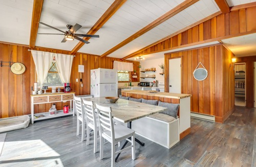 Long Pond Cabin | Swim Dock & Game Room: Lakefront Poconos Cabin!