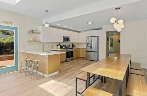 Norton Shores House | Swimming in the Woods