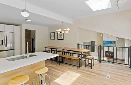 Norton Shores House | Swimming in the Woods