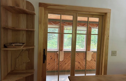 Hall Quarry House | Tall pines & lake view. Perfect location ctr of MDI! Close trails. Local owners