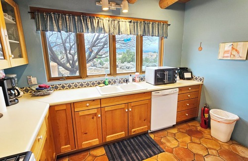 Taos House | Taos House - 360 degree mountain/town views - patio - private - hot tub