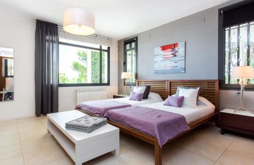 Miami Platja Villa | TarracoHomes, Villa with Botanic Garden and Private Pool facing the Beach