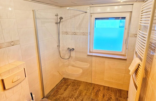 Falkenberg Apartment | Tasteful vacation apartment with large summer terrace and fireplace
